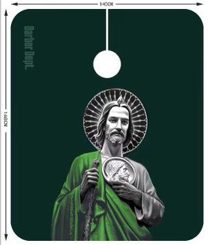 San Judas barber cape