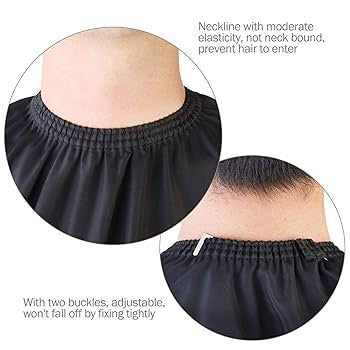Designer barber cape