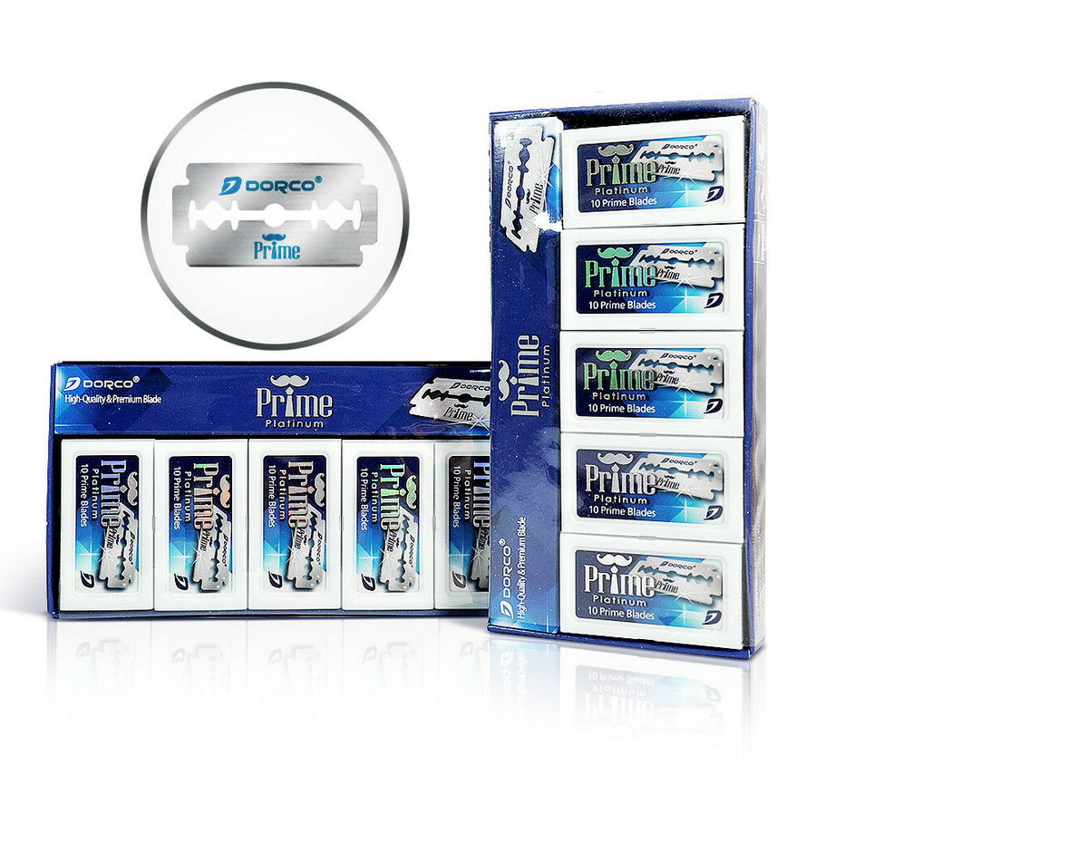 Dorco Prime Platinum Double Edge Blades