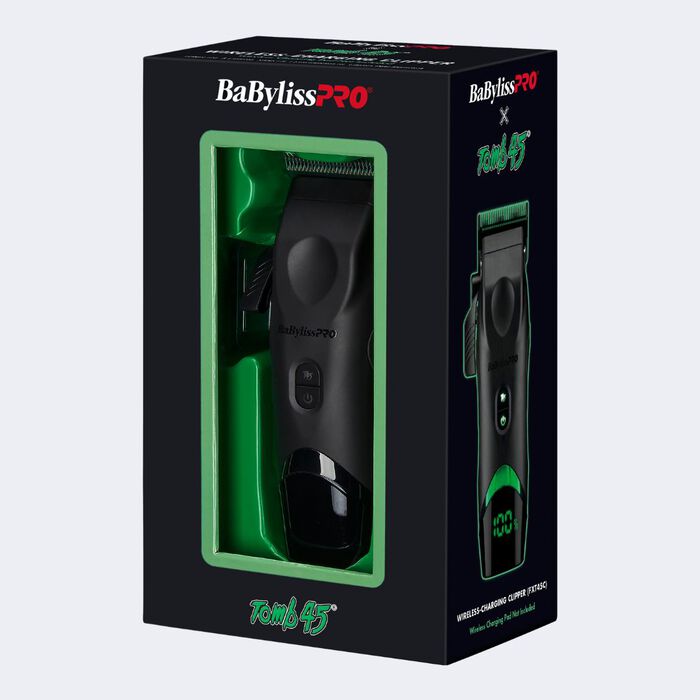 BabylissPRO X Tomb45 wireless charging clipper