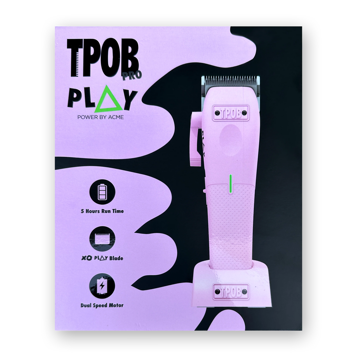 TPOB Play Clipper (candy floss pink)