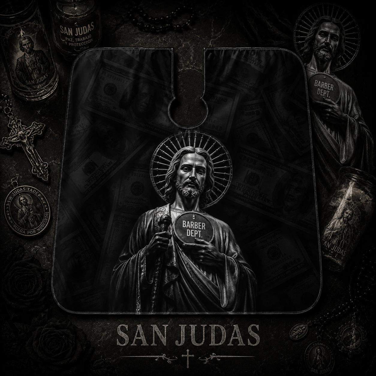 BARBER DEPT. SAN JUDAS CAPE