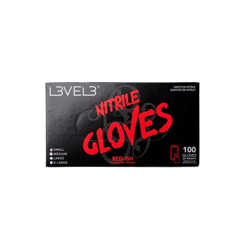 L3VEL3 Gloves (Red)