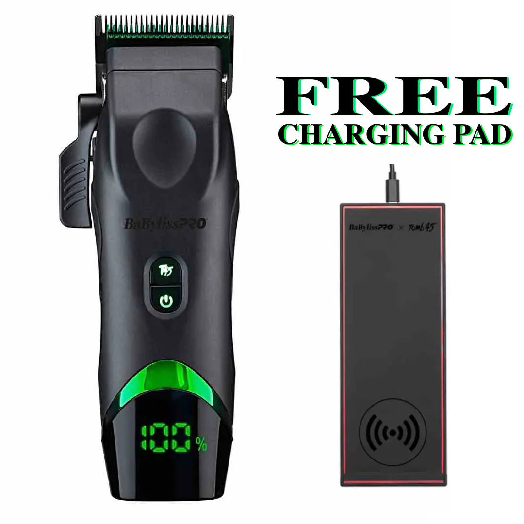 BabylissPRO X Tomb45 wireless charging clipper