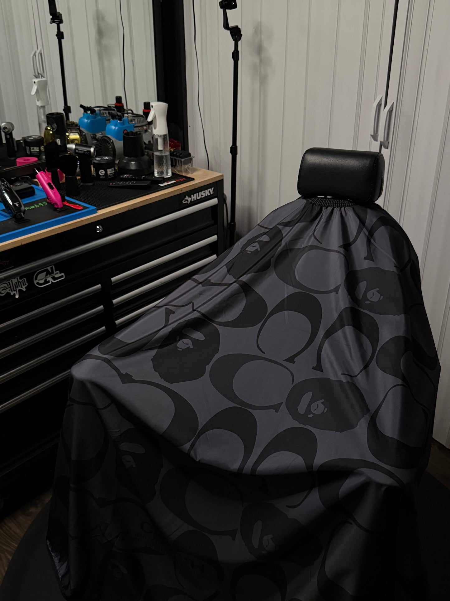 Custom Ape Barber Cape V2