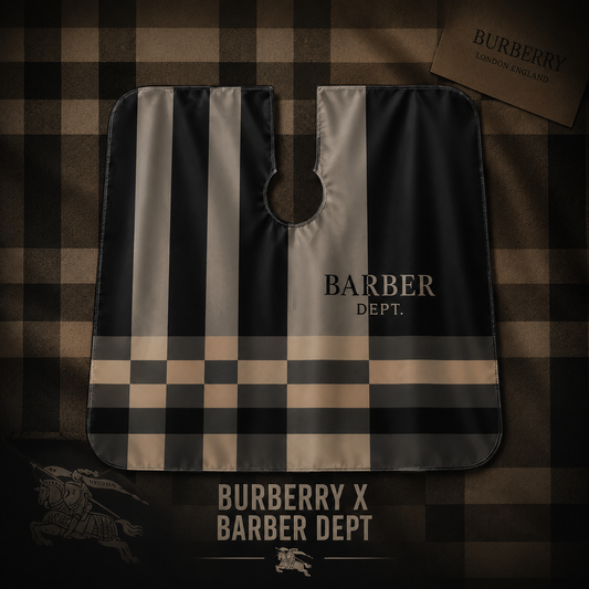 BARBER DEPT. BROWN CAPE