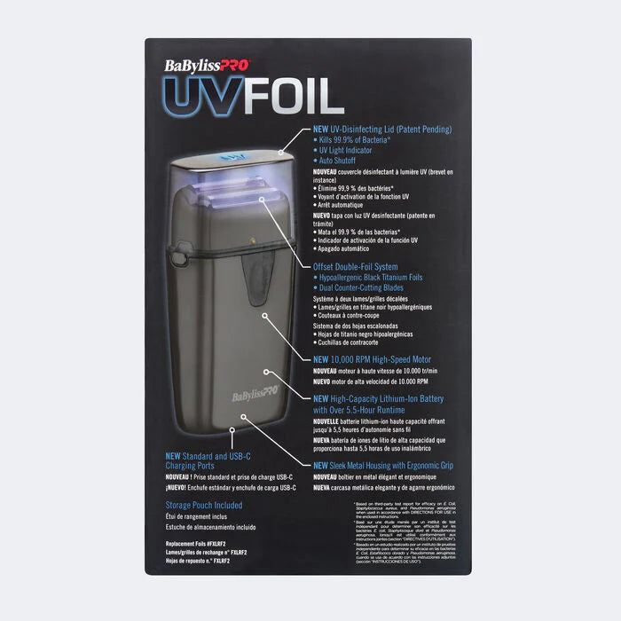 BabylissPro UVfoil Double foil shaver